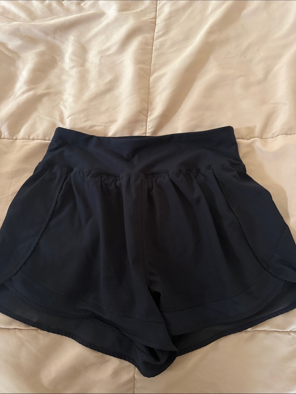 Women's Black Athletic Shorts